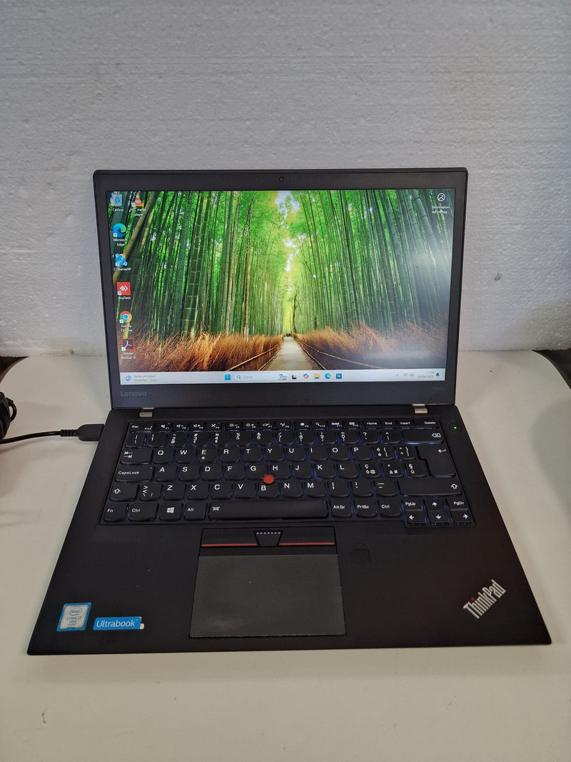 USATO LENOVO THINKPAD T460S • Intel Core i7-6600U 12GB 256GB NVME PC PORTATILE