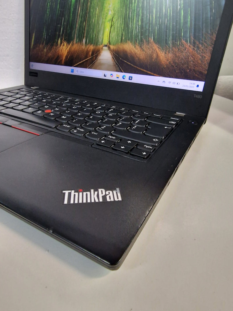 USATO LENOVO THINKPAD T480 Intel Core i5-8350U 16GB 256GB NVME PC Portatile