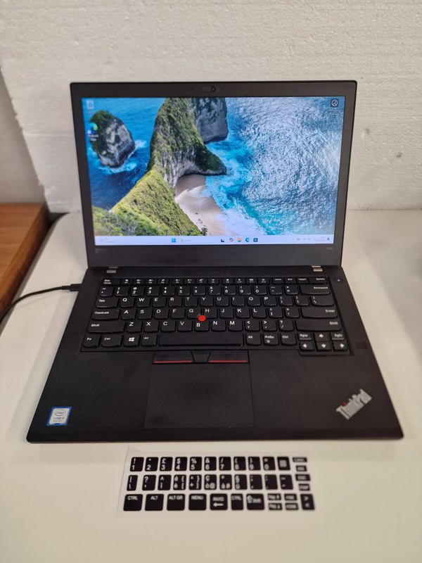 USATO LENOVO THINKPAD T480 Intel Core i5-8250U 8GB 256GB NVME PC Portatile #25021