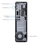 HP EliteDesk 800 G4 SFF PC Computer Desktop, Intel i7-8700, Windows 11 Pro (Ricondizionato)