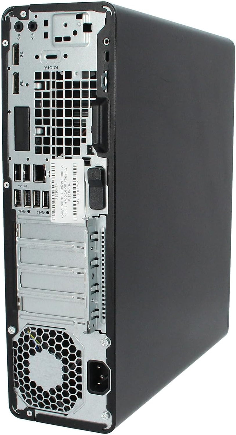 HP Elitedesk 800 G5 SFF • Intel Core i7-9700 | RAM 16 - 32GB | SSD 256