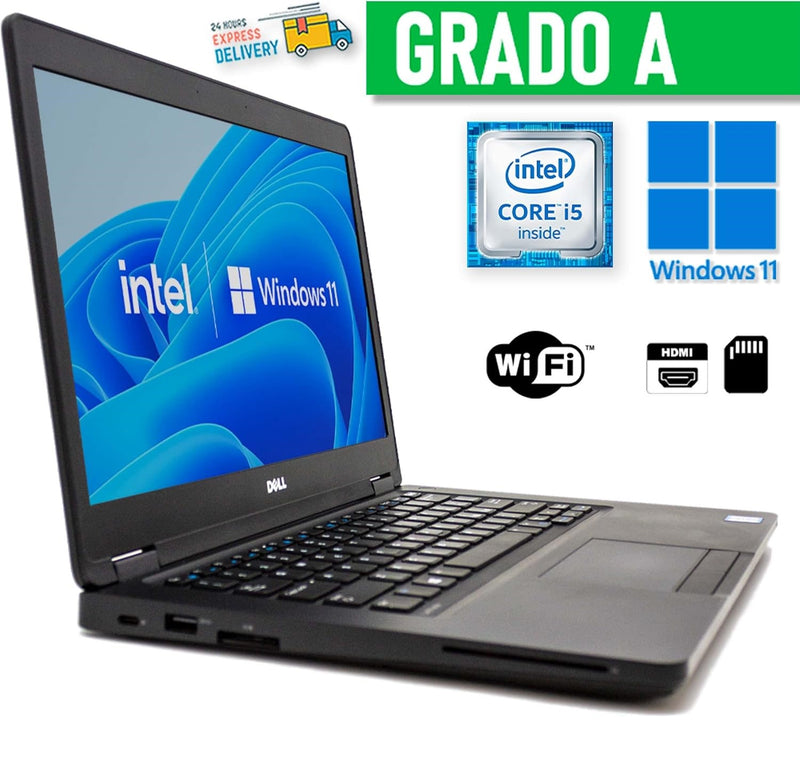 DELL LATITUDE 5480 • Intel Core i5 | RAM 8 - 16GB | SSD nvme 256 - 512GB | GRADO A-