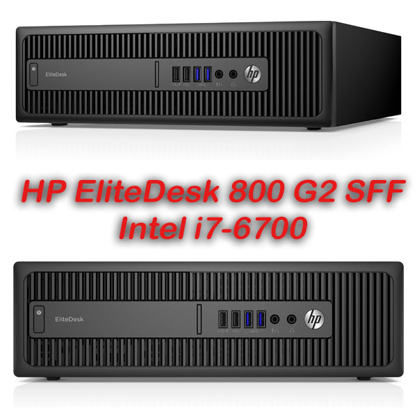 HP Elitedesk 800 g2 sff • Intel Core i7 GRADO A