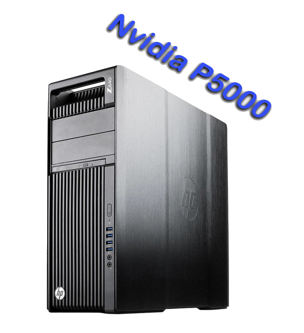 HP Workstation z640 • Intel XEON E5-2640 V4 GRADO A- NVIDIA QUADRO P5000 16 gb