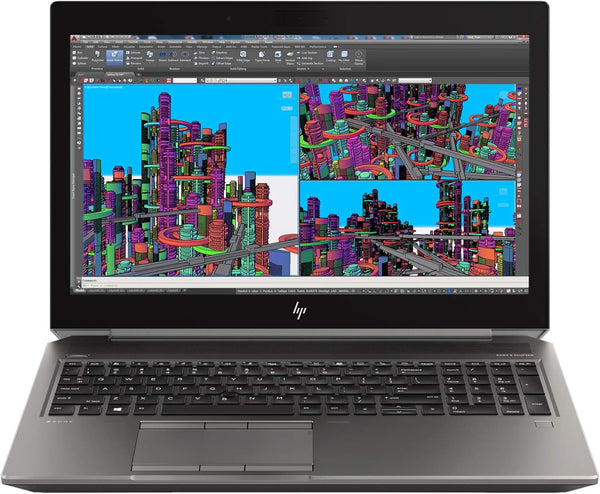 WORKSTATION HP ZBOOK 15 • Intel Core i7 8850H  • Nvidia Quadro P2000 4 GB • GRADO A