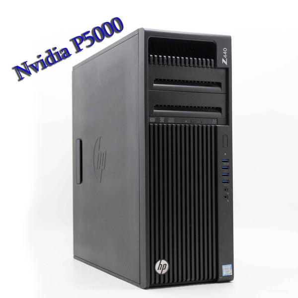 HP Workstation z440 • Intel XEON E5-1660 V4 Nvidia P5000 GRADO A